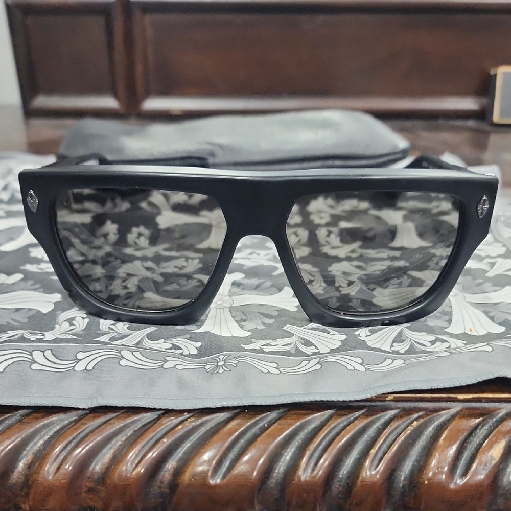 Chrome Hearts Black Sunglasses